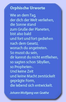 Horoskop Goethe